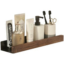 Solid Wood Wall-Mounted Shelf – No-Drill Storage Rack