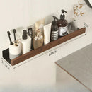 Solid Wood Wall-Mounted Shelf – No-Drill Storage Rack