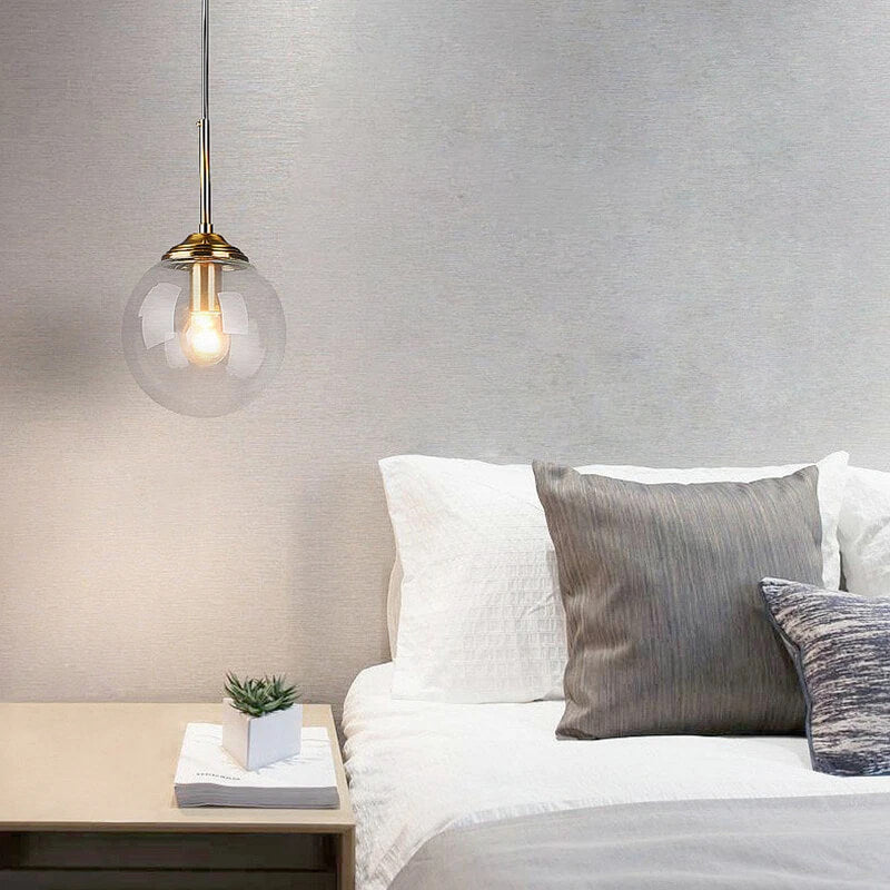 Modern Glass Pendant Light – Creative Lighting for Dining, Living or Study Spaces