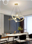 Modern Dimmable LED Pendant Light – Adjustable Hanging Ceiling Lamp for Dining Room and Living Space