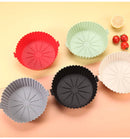 Reusable Silicone Air Fryer Basket – Non-Stick Baking Tray for Oven, Microwave and Fryer Use