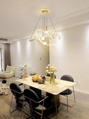 Modern Dimmable LED Pendant Light – Adjustable Hanging Ceiling Lamp for Dining Room and Living Space