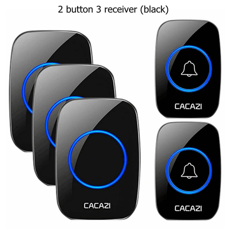 Wireless Waterproof Doorbell – 300m Range Smart Intercom for Home and Office