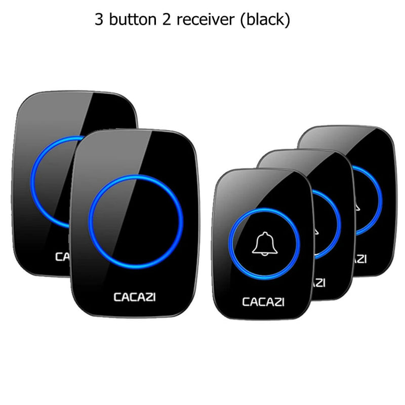 Wireless Waterproof Doorbell – 300m Range Smart Intercom for Home and Office