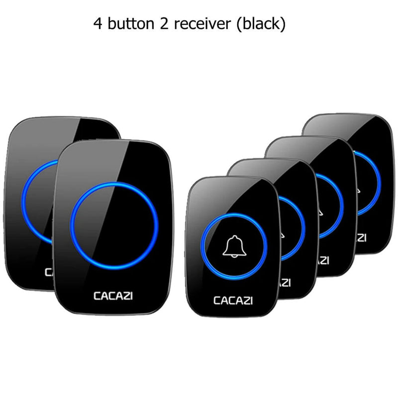 Wireless Waterproof Doorbell – 300m Range Smart Intercom for Home and Office