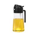 2-in-1 500ml Plastic Oil Spray Bottle – Dual-Use Dispenser for BBQ, Baking and Roasting