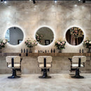 Intelligent LED Round Mirror – Touch Screen, Dimmable and Anti-Fog Bathroom Lighted Mirror