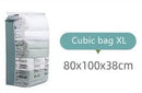 Large Plastic Vacuum Storage Bags – No Pump Needed, Space-Saving Solution for Clothes & Blankets