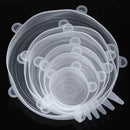 6pcs Reusable Silicone Stretch Lids – Leakproof, Flexible & Eco-Friendly Food Covers