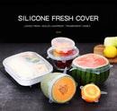 6pcs Reusable Silicone Stretch Lids – Leakproof, Flexible & Eco-Friendly Food Covers