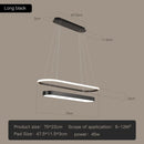 Metal Ring LED Pendant Light – Elegant Hanging Fixture for Dining Rooms and Kitchens