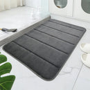 Coral Velvet Bathroom Mat Anti-Skid, Quick Absorbing, Machine Washable Bath Rug