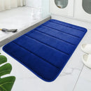 Coral Velvet Bathroom Mat Anti-Skid, Quick Absorbing, Machine Washable Bath Rug
