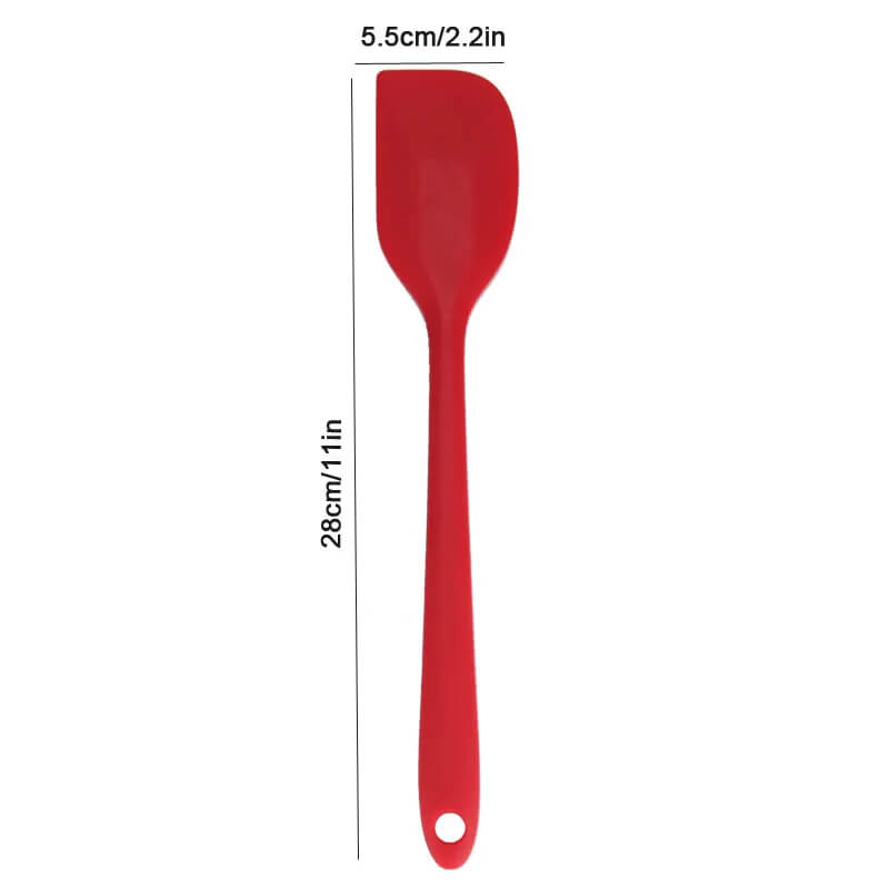 Heat Resistant Silicone Cream Spatula – Non-Stick Baking Tool for Butter and Cake Mixing
