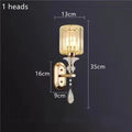 Nordic Luxury LED Crystal Chandelier – Modern Ceiling Light for Living Room, Dining Area and Bedroom