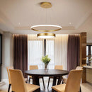 Modern Ring Pendant Light – Minimalist Elegance for Dining and Kitchen Spaces