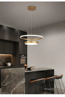 Modern Ring Pendant Light – Minimalist Elegance for Dining and Kitchen Spaces
