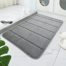 Coral Velvet Bathroom Mat Anti-Skid, Quick Absorbing, Machine Washable Bath Rug