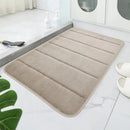 Coral Velvet Bathroom Mat Anti-Skid, Quick Absorbing, Machine Washable Bath Rug