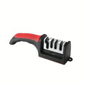 3-Stage Knife Sharpener – Multi-Purpose Stainless Steel Sharpening Tool for Kitchen Use