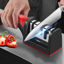 3-Stage Knife Sharpener – Multi-Purpose Stainless Steel Sharpening Tool for Kitchen Use