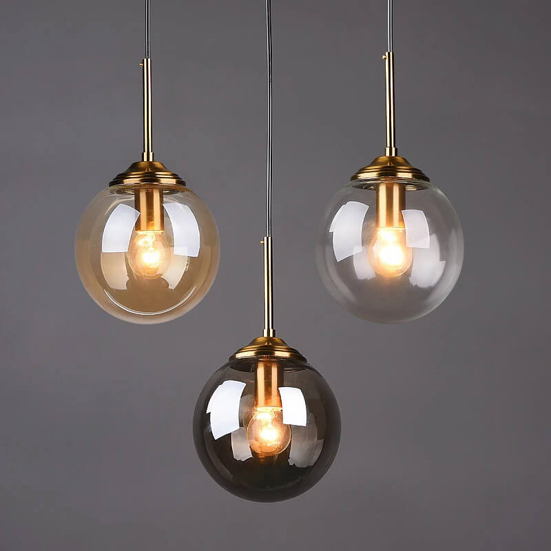 Modern Glass Pendant Light – Creative Lighting for Dining, Living or Study Spaces