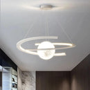 Modern Pendant Chandelier – Dimmable Ceiling Lamp for Dining Room and Living Space